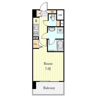 レジデンス東別院スクエア【3階】の間取り