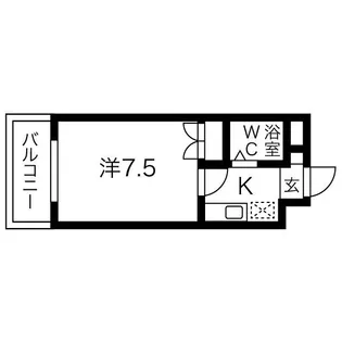 プレアール名古屋金山【5階】の間取り