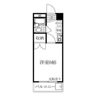 ぷちうらら【3階】の間取り