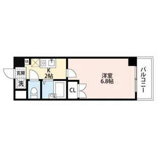 ラフォーレ竹山【3階】の間取り