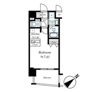 プレサンス新栄リミックス【901号室号室】の間取り