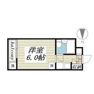 メゾン・ド・テルム【0205号室】の間取り