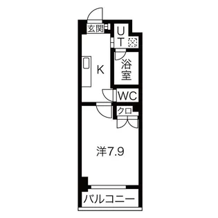 シティライフ今池南【3階】の間取り