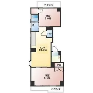 メゾンルヴール【302号室】の間取り