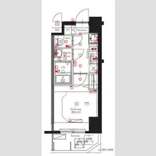 MAXIV名古屋【905号室】の間取り