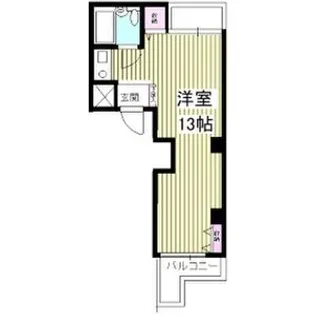 ラフィネ新栄【6011(西館)号室】の間取り