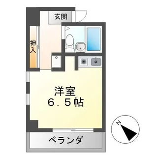 スタジオ12【4階】の間取り