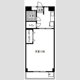 半ノ木ビル【3階】の間取り