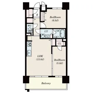 S-RESIDENCE本郷Ⅱ【6階】の間取り