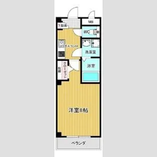 リバーサイド シェル【1階】の間取り