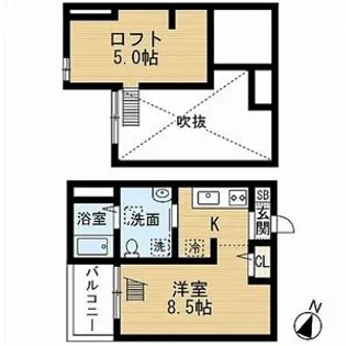 abisko【2階】の間取り