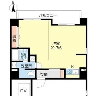 大須APARTMENT【9階】の間取り