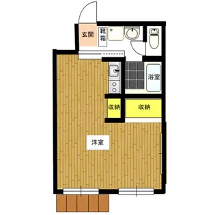 グランコール本山【23号室】の間取り