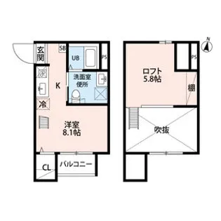 KAHALE小本(カハレコモト)【103号室】の間取り