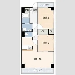 ALESSIA【4階】の間取り