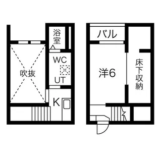 LALA COTE【202号室】の間取り