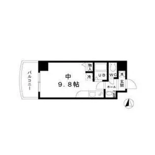 サン・アペックス名駅【10階】の間取り