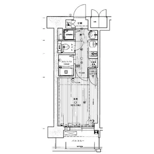 ライジングコート瑞穂通【11階】の間取り