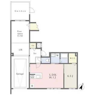 Residence de 池下【1階】の間取り