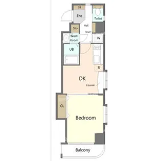 Y’sIZUMI【2階】の間取り