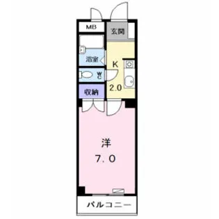 パイン・パーク【1階】の間取り