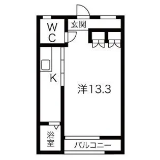 レジスタFC【2階】の間取り