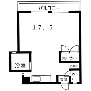 蜂須賀ビル【3階】の間取り