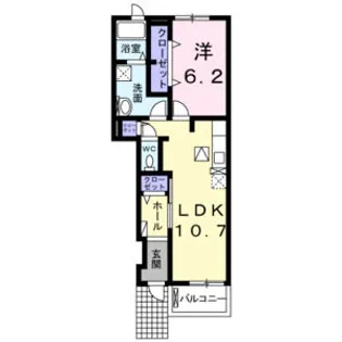 アダージョ【1階】の間取り