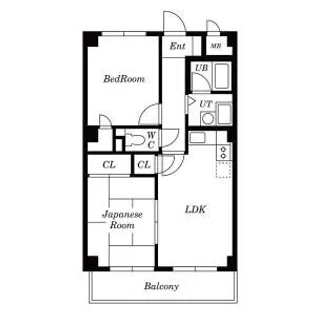 グランディール大金【201号室】の間取り
