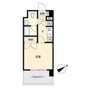 Conde藤が丘(S-FORT藤が丘)【0407号室】の間取り