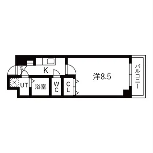 クレサス代官.m【301号室】の間取り