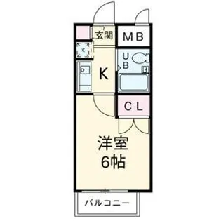 シーズンコート平郷町【2階】の間取り