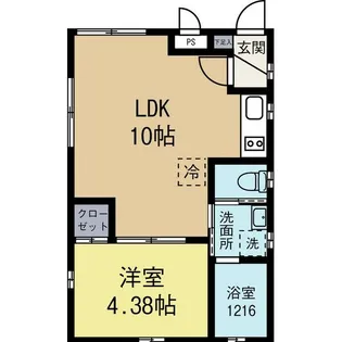 Le Gioie名駅(レジョイエ名駅)【3階】の間取り