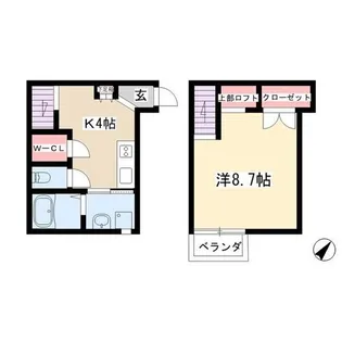 Cerisier【1階】の間取り