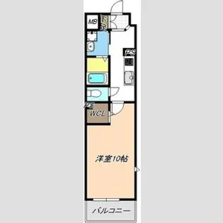 シャルマン【00501号室】の間取り