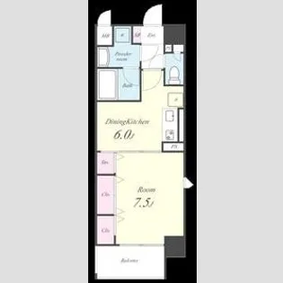 アルテミス【4階】の間取り