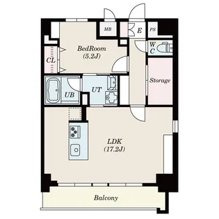 ポルタニグラ大須【11階】の間取り