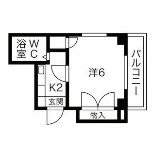 セレーブル平針【4階】の間取り