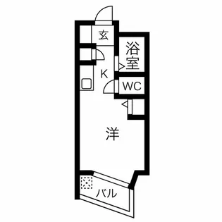 アーバンアメニティー【302号室】の間取り