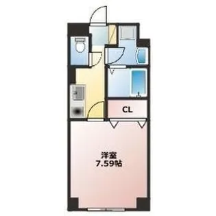 Blue Sqeare【3階】の間取り