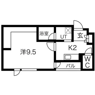 at小舟(アットコフナ)【4階】の間取り