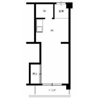 第2一社ビル【302号室】の間取り