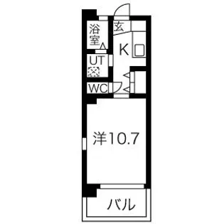 ルヴェール吹上【903号室】の間取り