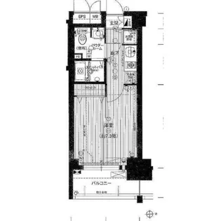プレサンスSAKAEリバースタイル【0805号室】の間取り
