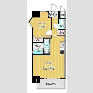 セレニティー名駅【2階】の間取り
