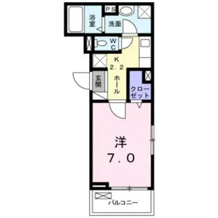 ノアズアークⅡ【2階】の間取り