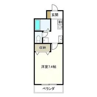 エンジェルメゾン【2階】の間取り