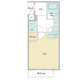 ドーム高峯【1006号室】の間取り