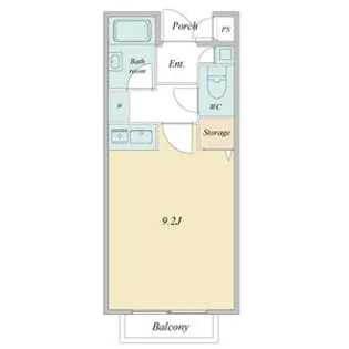 ドーム高峯【2008号室】の間取り