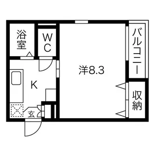 Villa桜本町【3階】の間取り